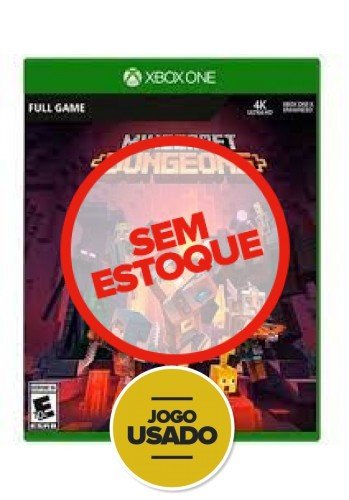 Minecraft Dungeons Hero Edition - Xbox One (Usado)